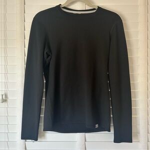 Patagonia Crewneck Top Baselayer Capilene Midweight Black Shirt Small